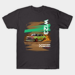 Vintage car W123 T-Shirt